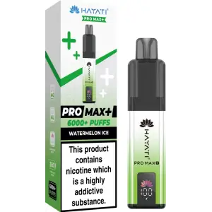 Hayati Pro Max Plus 6000 Prefilled Pod Kit - 10mg | Watermelon Ice